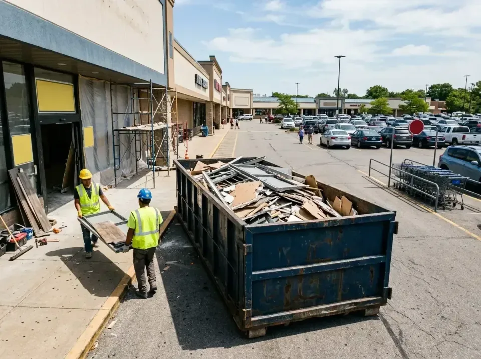retail-store-renovation-debris-003 — frequently asked questions, Roll-off Dumpster Rentals in Van Alstyne, TX